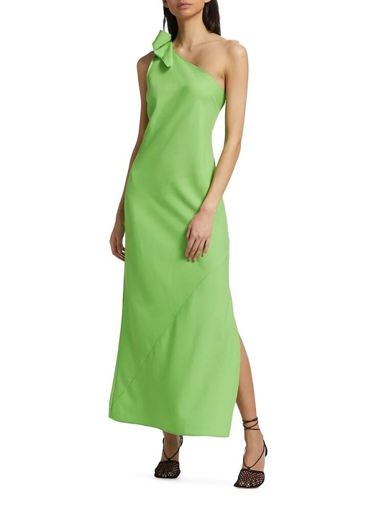 Cult Gaia Women's Kamila One Shoulder Maxi Dress - Fern Cover