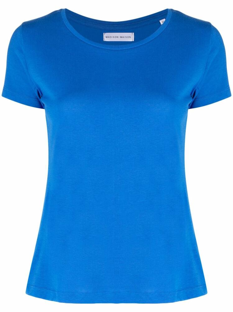 Madison.Maison short-sleeved cotton-jersey T-shirt - Blue Cover