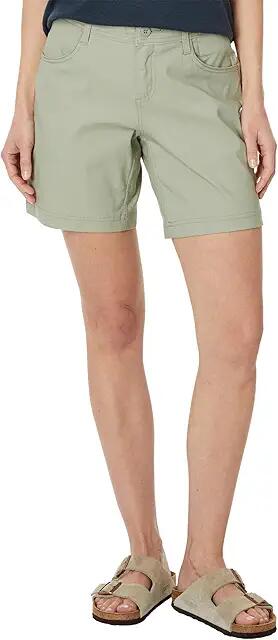 Prana 7 Halle Shorts II (Juniper Green) Women's Clothing Cover