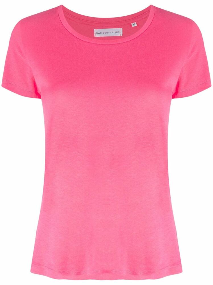 Madison.Maison short-sleeved cotton-jersey T-shirt - Pink Cover