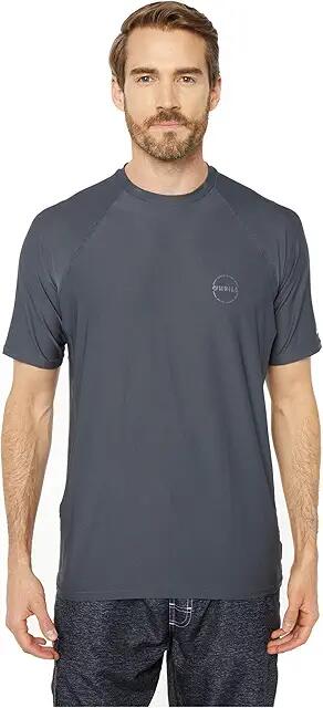 O'Neill 24-7 Traveller Short Sleeve Sun Shirt (Graphite) Men's Swimwear Cover