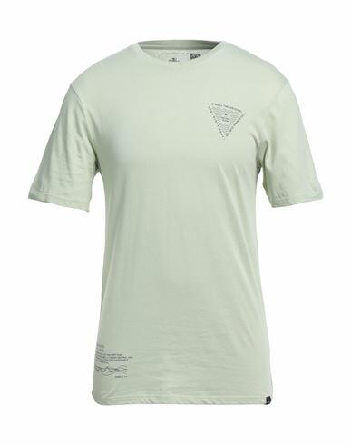 O'neill Man T-shirt Sage green Cotton, Lyocell Cover