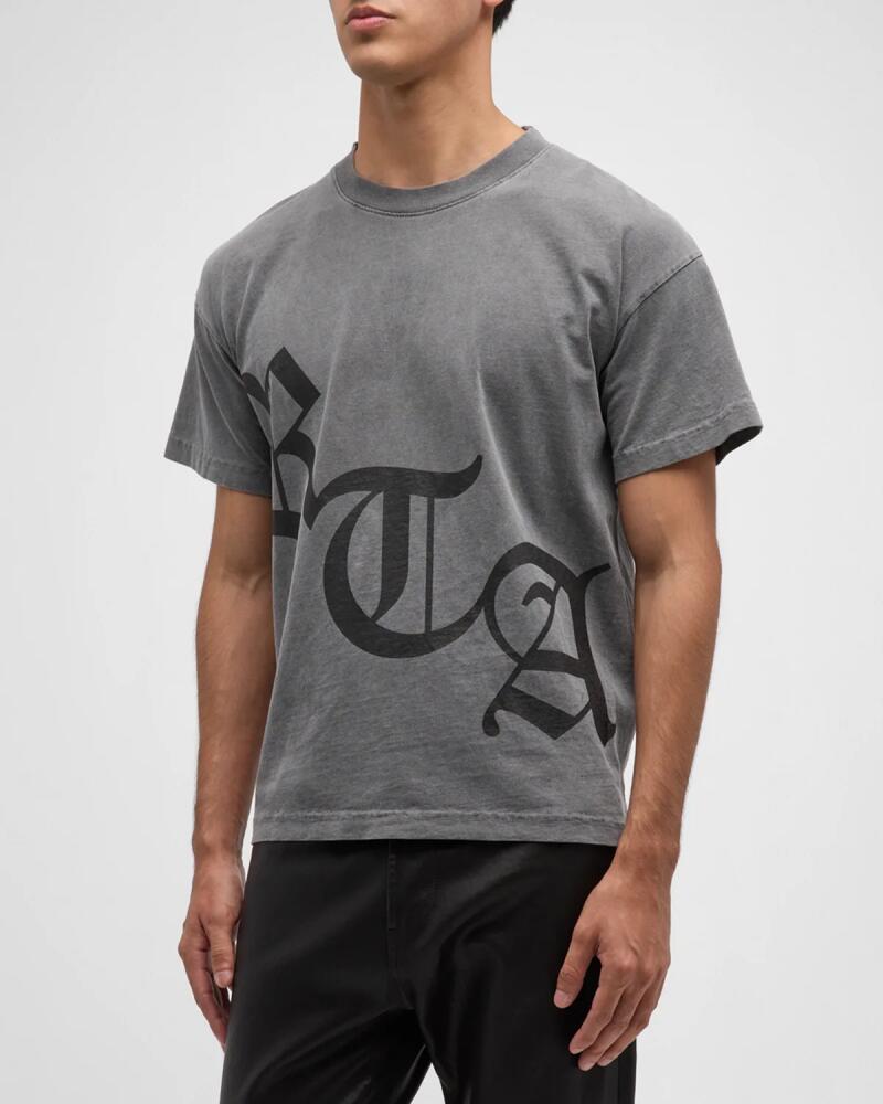 RTA Men's Faded Logo T-Shirt Cover