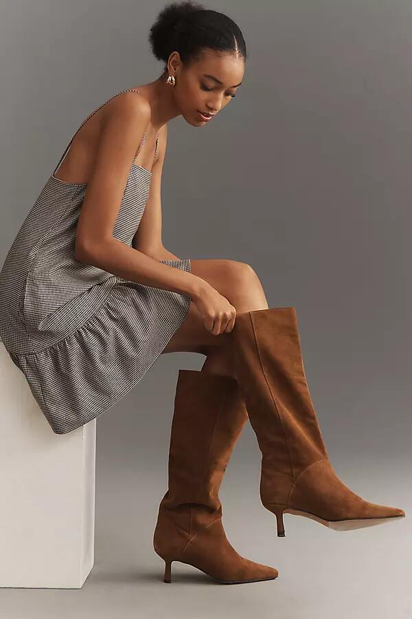 By Anthropologie Knee-High Pointed-Toe Boots Cover