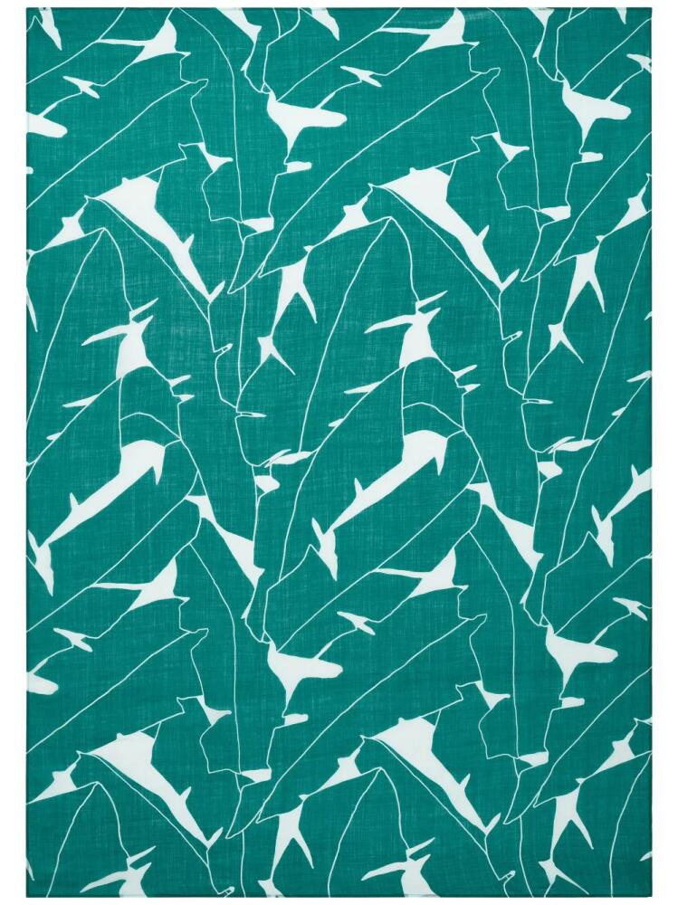 ERES Daniela leaf-print sarong - Green Cover