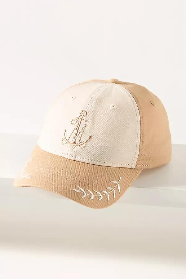 Coney Island Picnic Nautical Monogram Cap Cover