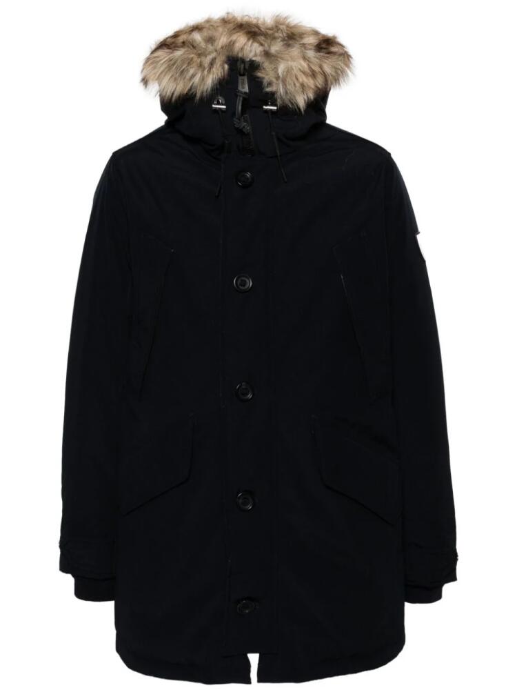 Polo Ralph Lauren Annex faux fur-collar parka coat - Blue Cover