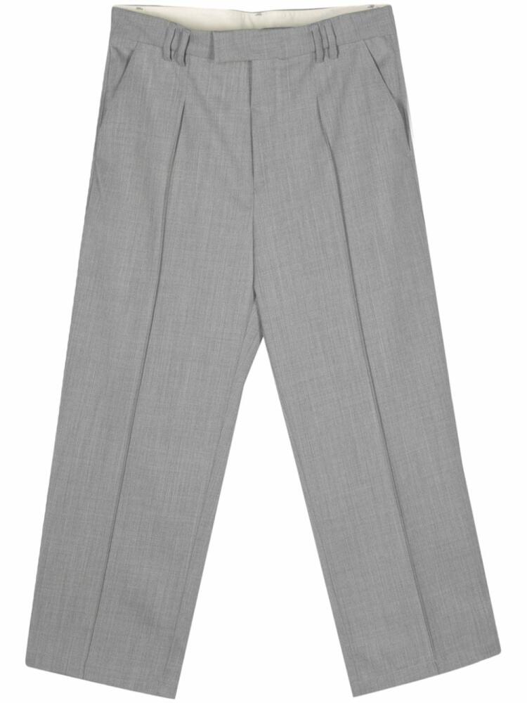 Nº21 straight-leg cropped trousers - Grey Cover