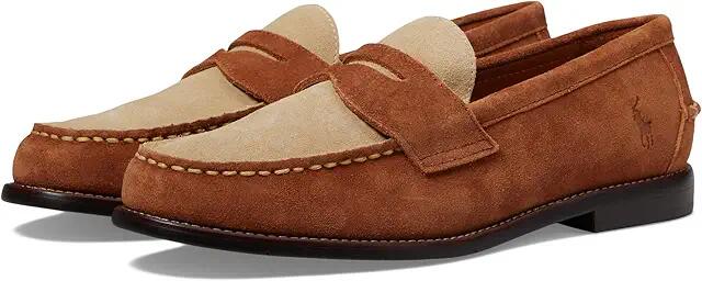 Polo Ralph Lauren Alston Penny (Teak/Bone) Men's Shoes Cover