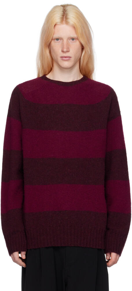 YMC Burgundy Suededhead Sweater Cover