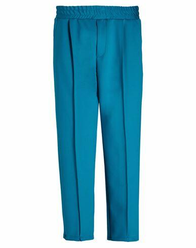 8 By Yoox Scuba Loose Sweatpants Man Pants Deep jade Recycled polyester, Elastane Cover