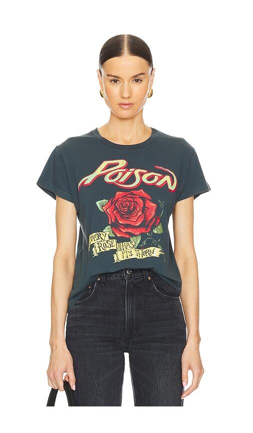 DAYDREAMER Poison Every Rose Has Its Thorn Solo Tee in Black Cover