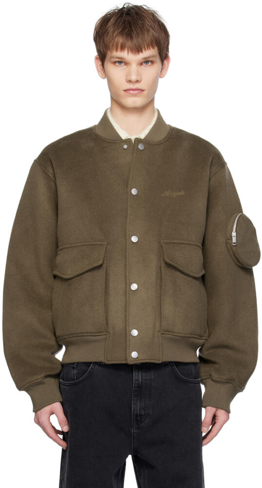 Axel Arigato Brown Byron Bomber Jacket Cover