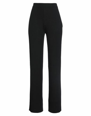 Chloé Woman Pants Black Wool, Cashmere, Polyamide, Elastane Cover