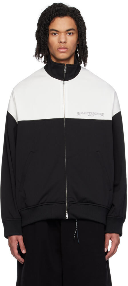 MASTERMIND WORLD Black & White Bonded Jacket Cover