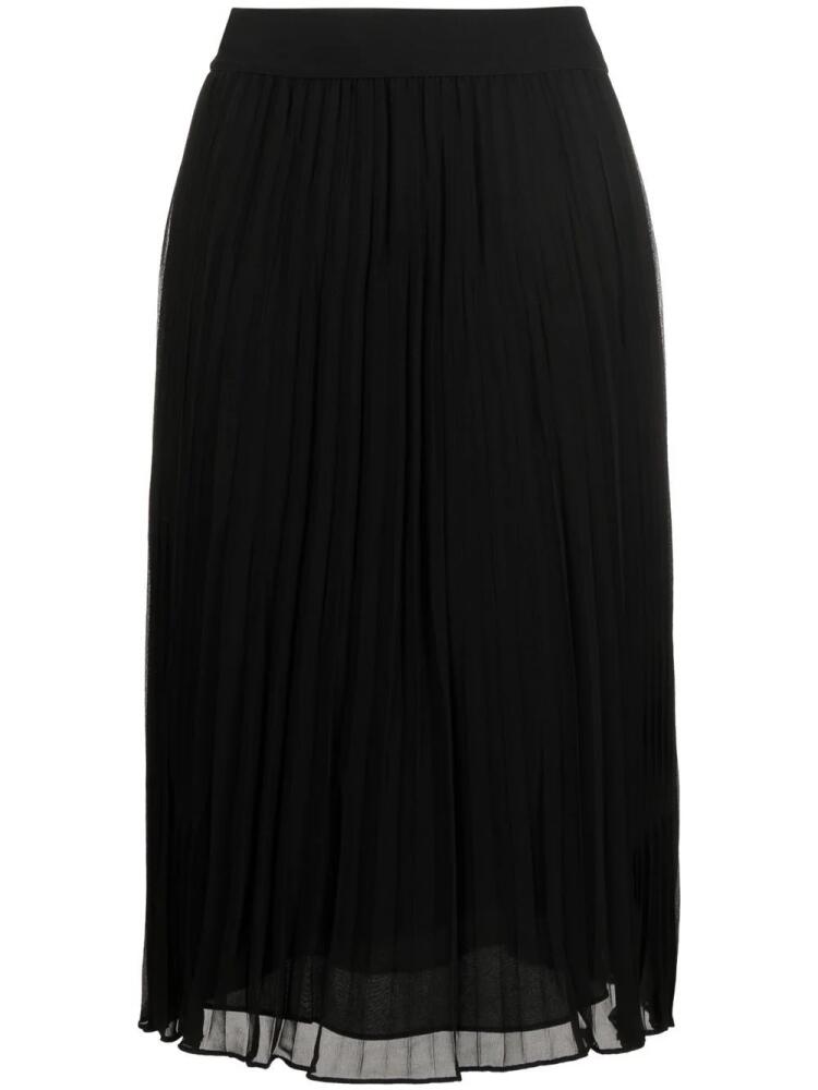 DKNY chiffon midi skirt - Black Cover