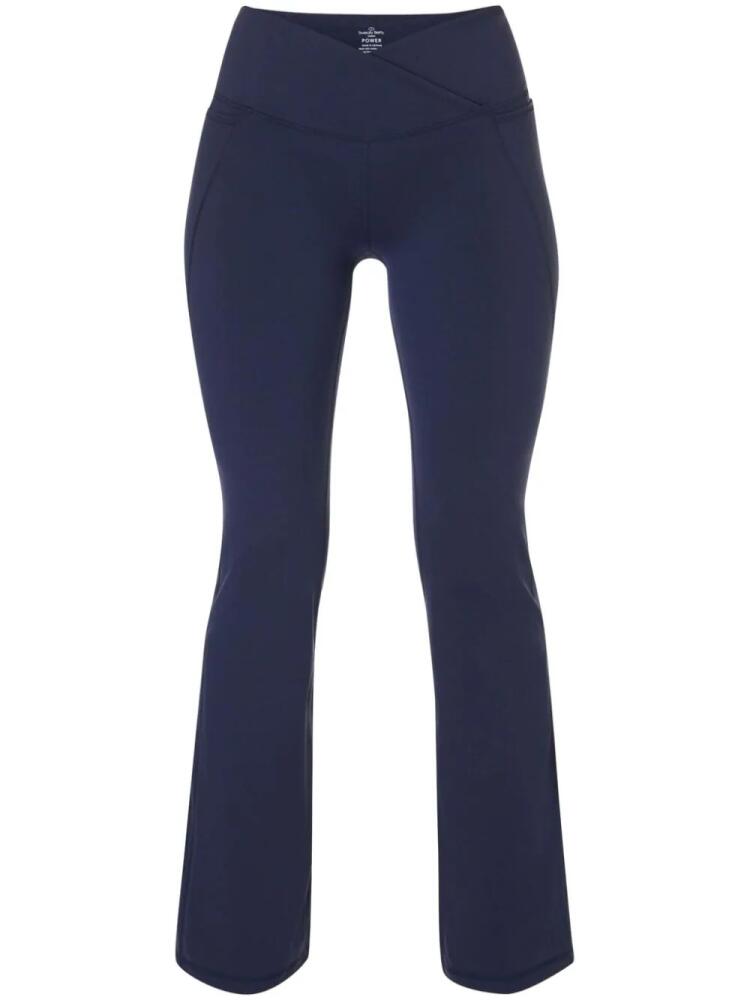 Sweaty Betty Power Bootcut Wrap Waist leggings - Blue Cover