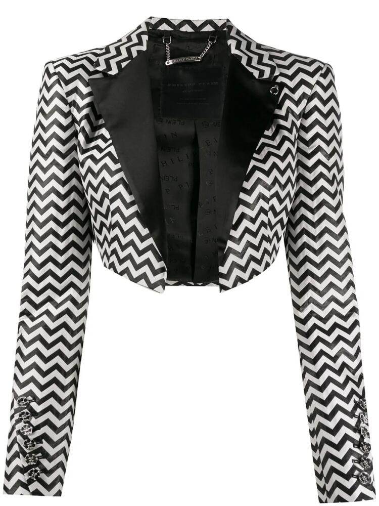 Philipp Plein Bolero Rock cropped jacket - Black Cover