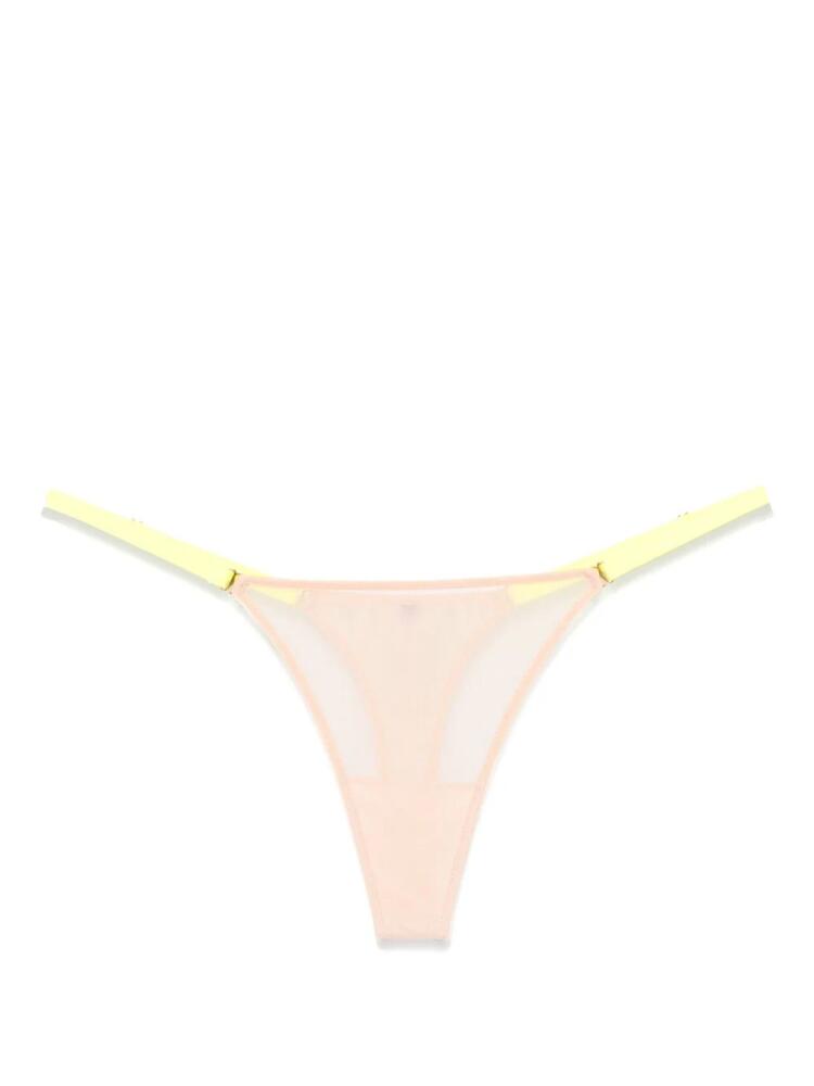 Maison Close Mini String thong - Neutrals Cover