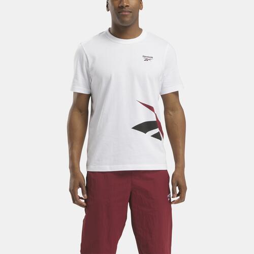 Reebok Cross Check T-Shirt - Mens White Cover