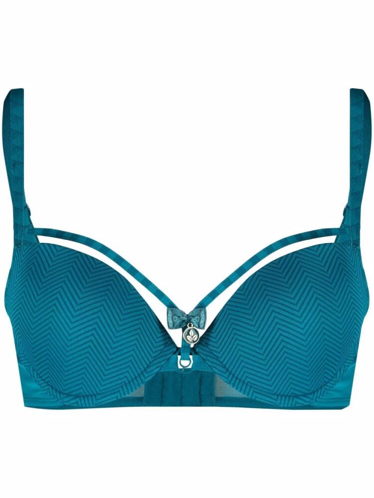 Marlies Dekkers Space Odyssey padded push up bra - Blue Cover