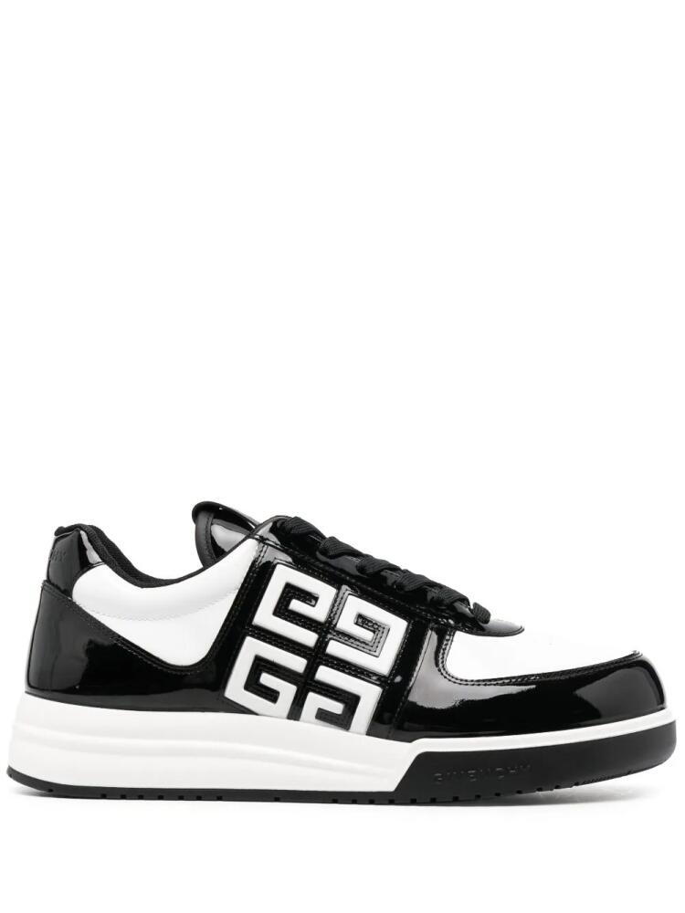 Givenchy 4G logo-embossed low-top sneakers - Black Cover