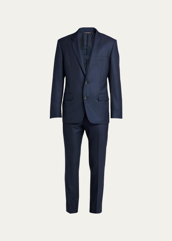 Loro Piana Men's Modern-Fit Wool Two-Button Suit Cover