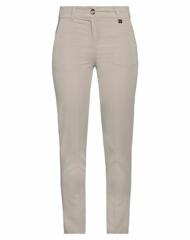 Mdm Mademoiselle Du Monde Woman Pants Beige Polyester, Rayon, Elastane Cover