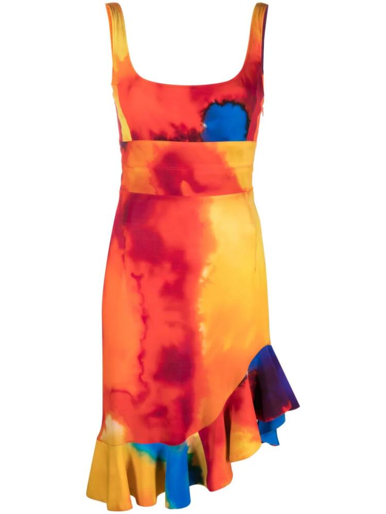 Rabanne Plastic Art tie-dye dress - Red Cover