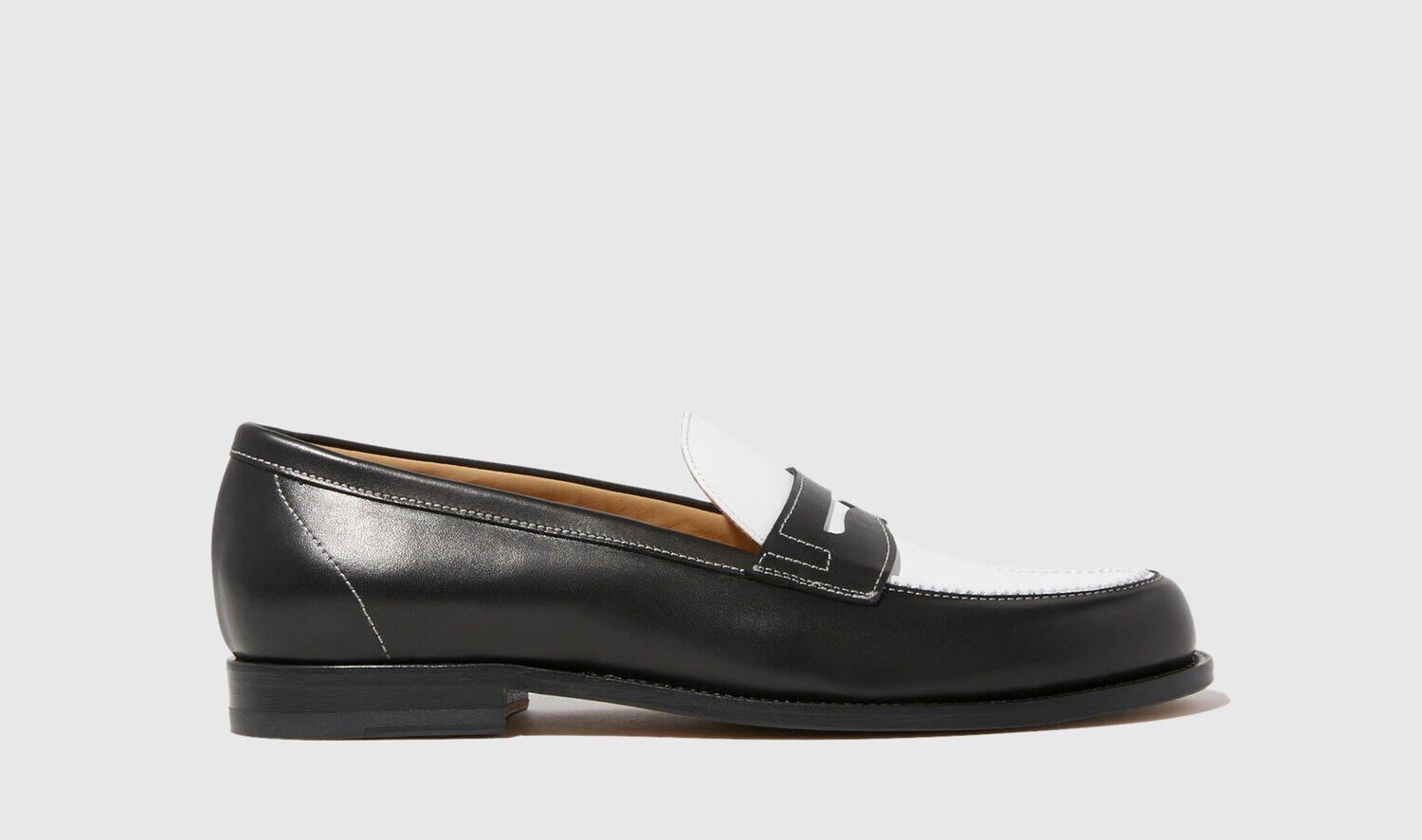 Scarosso Loafers Austin Black Edit Calf Leather Cover