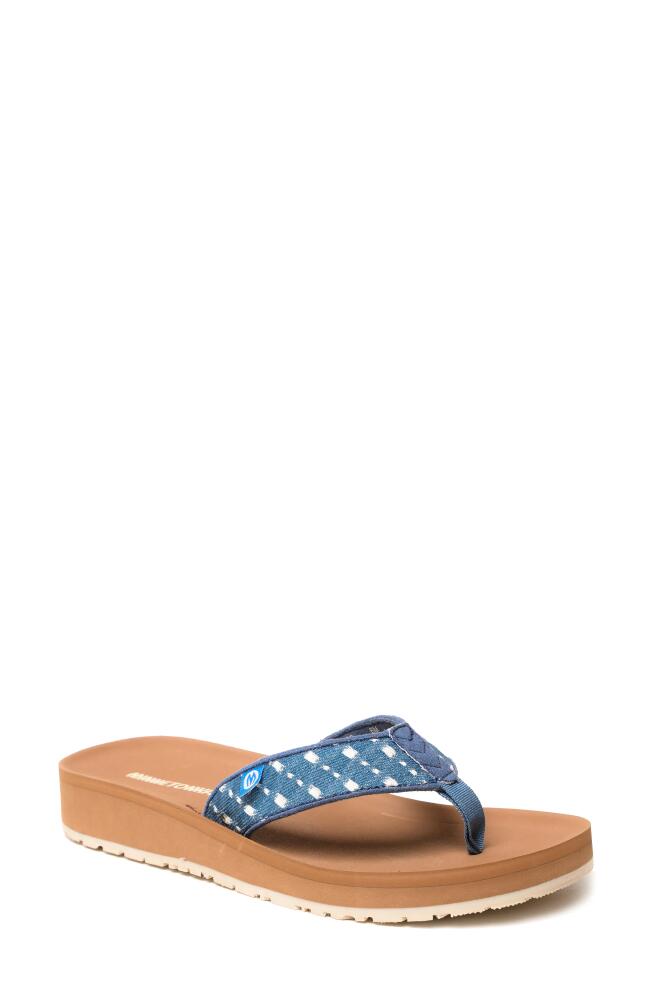 Minnetonka Hedy 2.0 Flip Flop in Light Blue Denim Cover