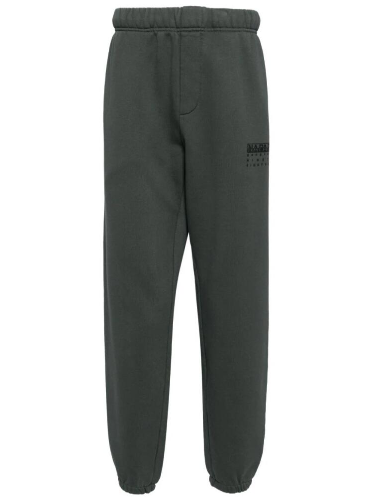 Napapijri Chamois cotton joggers - Green Cover