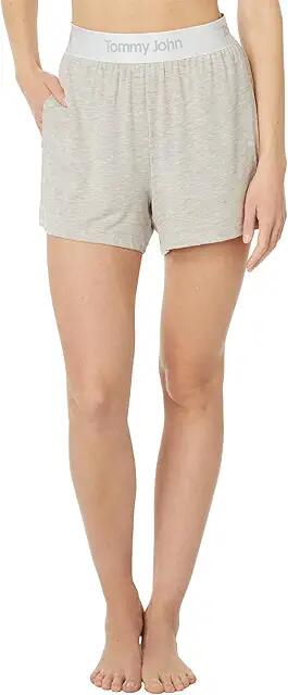 Tommy John Second Skin Sleep Short (Dove Heather) Women's Pajama Cover