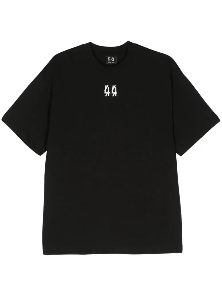 44 LABEL GROUP T-On cotton T-shirt - Black Cover