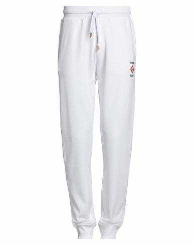 Casablanca Man Pants White Organic cotton, Elastane Cover