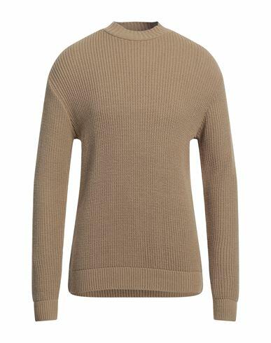 Stilosophy Man Sweater Camel Acrylic, Wool Cover