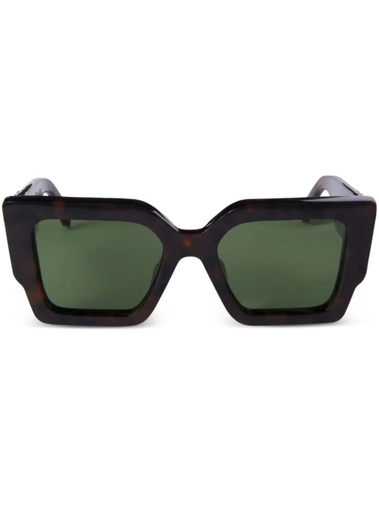 Off-White Eyewear Catalina oversized sunglasses - Brown Cover