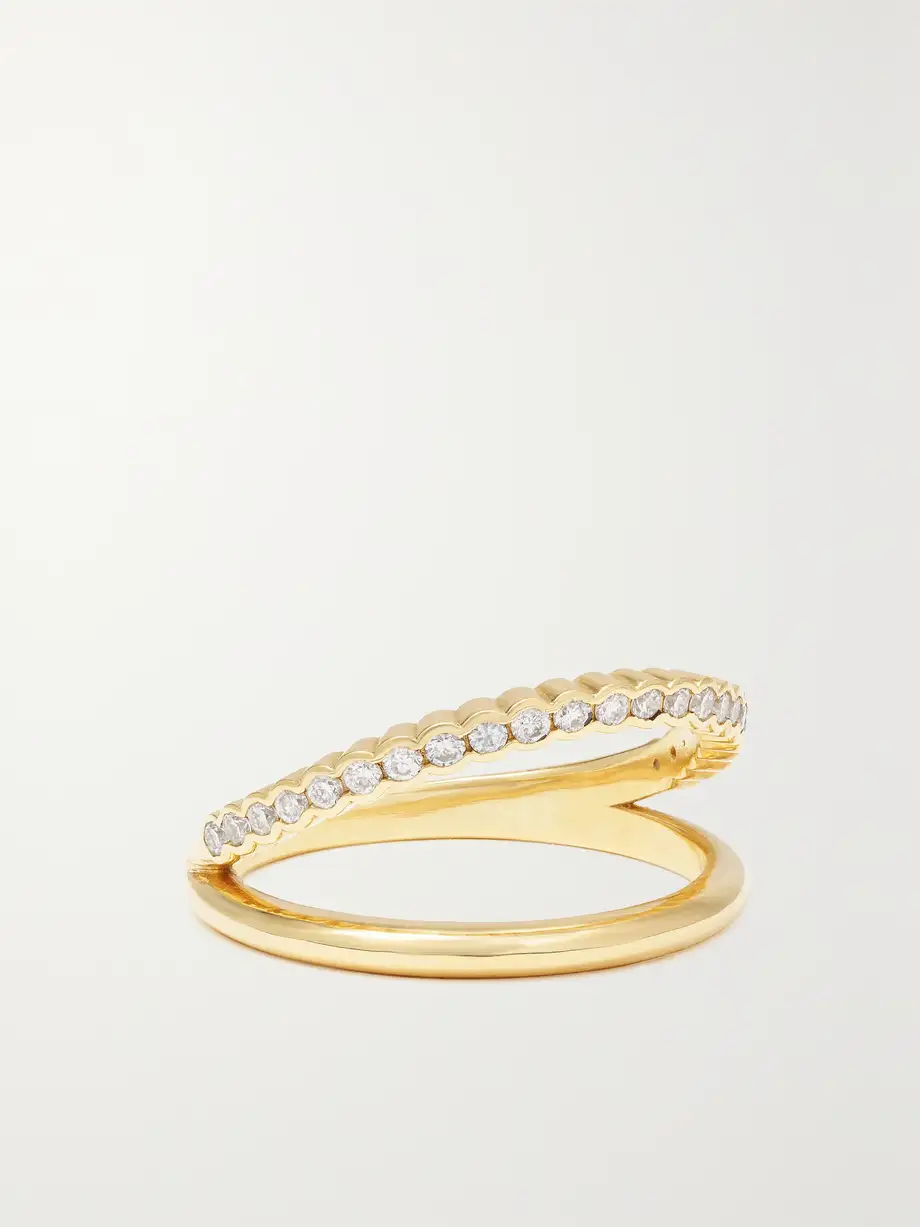 Kimaï - Ally 18-karat Recycled Gold Laboratory-grown Diamond Ring - 7 Cover