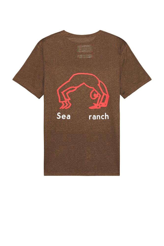 District Vision Hemp T Shirt in Brown Cover