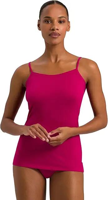 Hanro Ultralight Spaghetti Camisole (Fuchsia) Women's Clothing Cover