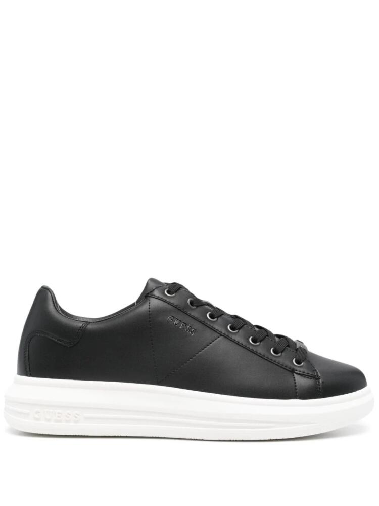 GUESS USA leather sneakers - Black Cover