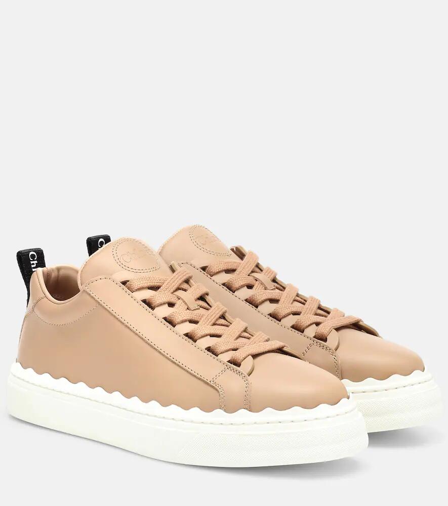 Chloé Lauren leather sneakers Cover