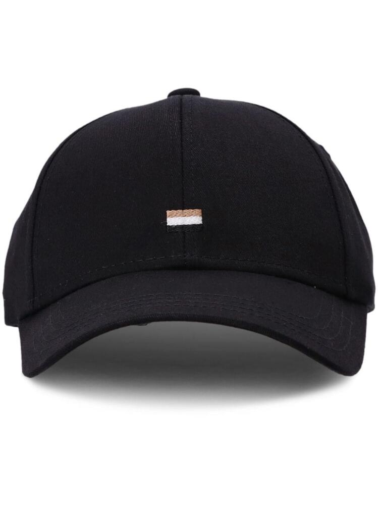 BOSS Zed logo-embroidered cotton cap - Black Cover