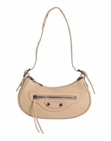 My-best Bags Woman Shoulder bag Beige Leather Cover