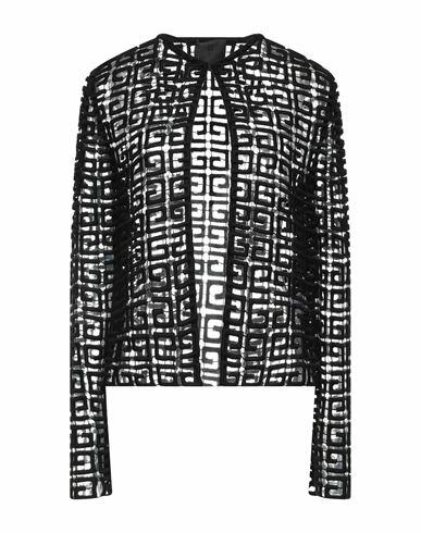 Givenchy Woman Cardigan Black Wool, Polyester Cover