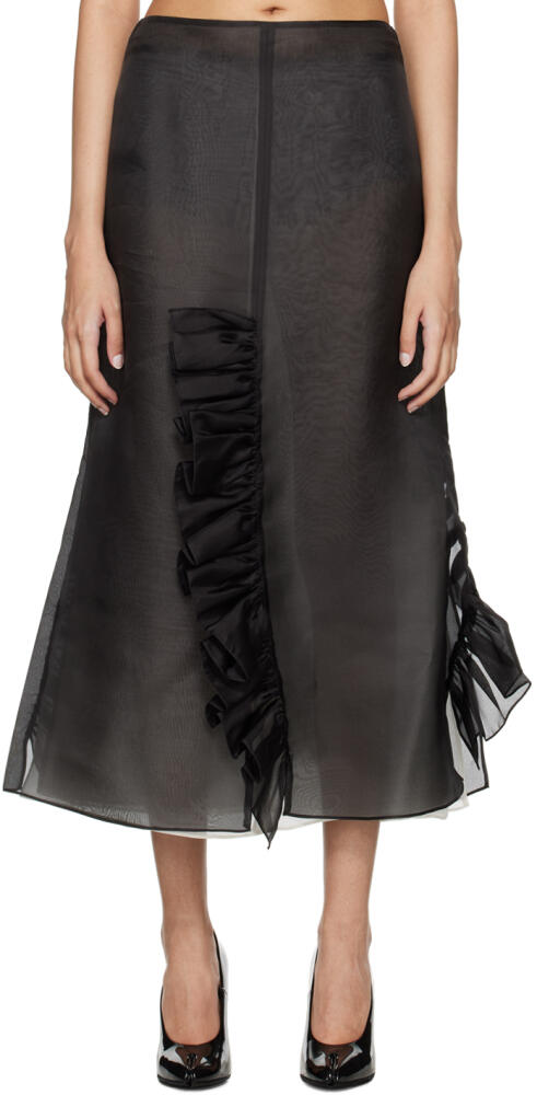 BITE Black Radieux Midi Skirt Cover