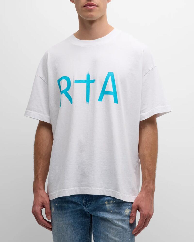 RTA Men's Liam Cross Logo T-Shirt Cover