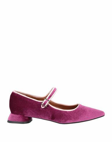 Islo Isabella Lorusso Woman Ballet flats Mauve Textile fibers Cover