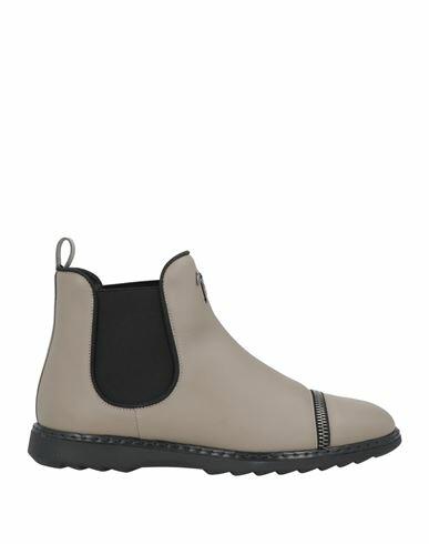 Giuseppe Zanotti Man Ankle boots Dove grey Soft Leather Cover