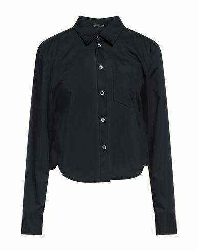 Ann Demeulemeester Woman Shirt Black Cotton Cover